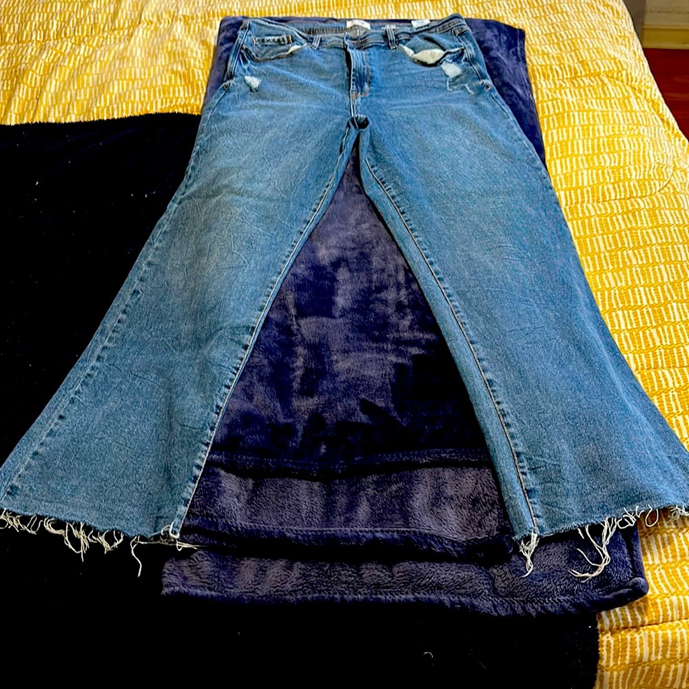 Women denim jeans. Blue Kensie Vintage Luxe